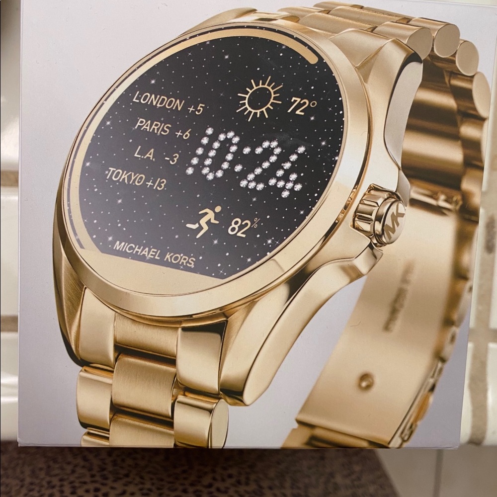 Michael kors acces smart watch gold